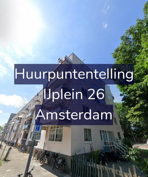 Foto gevel Huurpuntentelling voor IJplein 26, Amsterdam