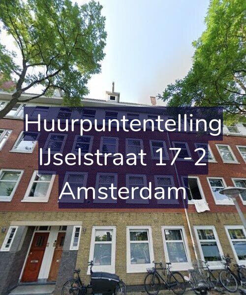 Foto gevel Huurpuntentelling voor IJselstraat 17-2, Amsterdam