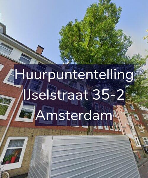 Foto gevel Huurpuntentelling voor IJselstraat 35-2, Amsterdam