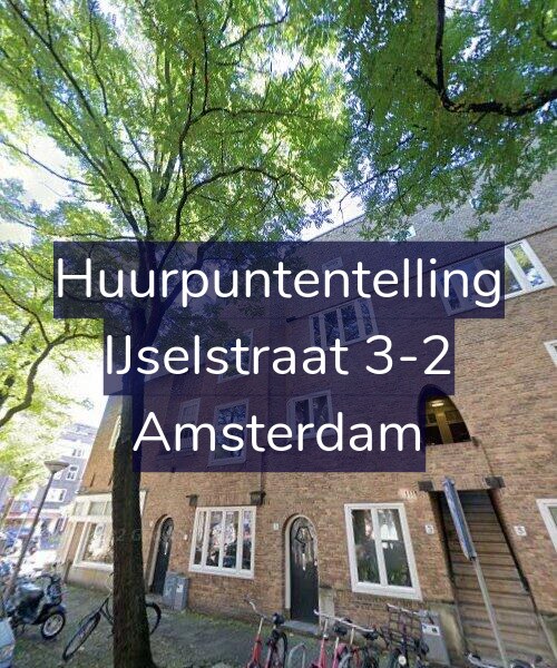 Foto gevel Huurpuntentelling voor IJselstraat 3-2, Amsterdam