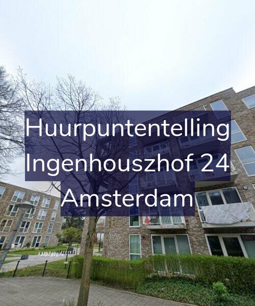 Foto gevel Huurpuntentelling voor Ingenhouszhof 24, Amsterdam