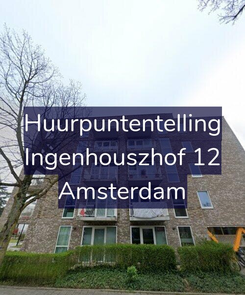 Foto gevel Huurpuntentelling voor Ingenhouszhof 12, Amsterdam