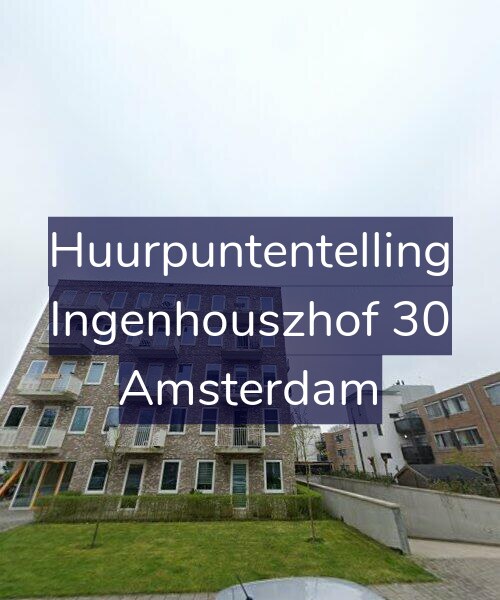 Foto gevel Huurpuntentelling voor Ingenhouszhof 30, Amsterdam