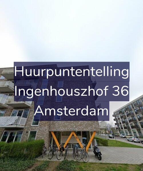 Foto gevel Huurpuntentelling voor Ingenhouszhof 36, Amsterdam
