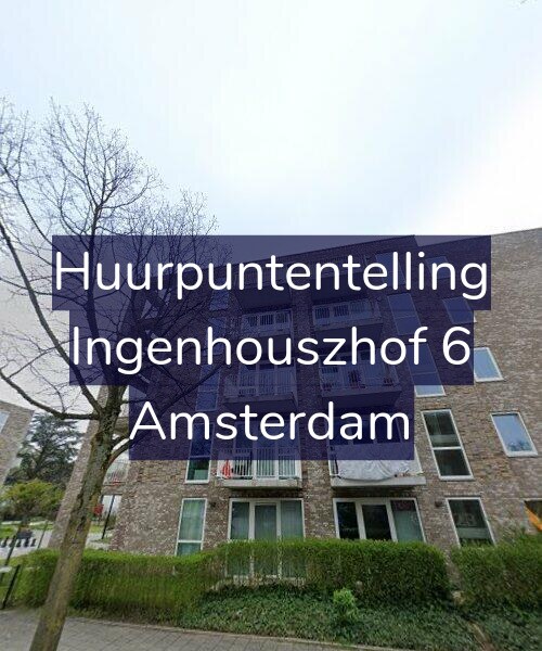 Foto gevel Huurpuntentelling voor Ingenhouszhof 6, Amsterdam