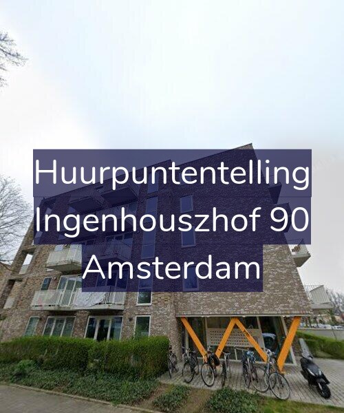 Foto gevel Huurpuntentelling voor Ingenhouszhof 90, Amsterdam
