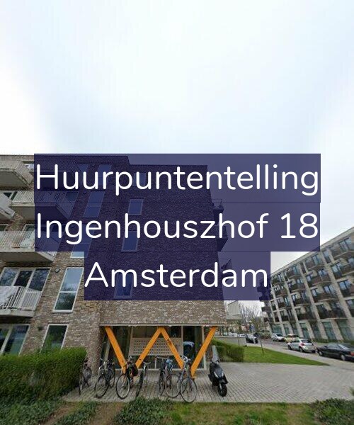 Foto gevel Huurpuntentelling voor Ingenhouszhof 18, Amsterdam