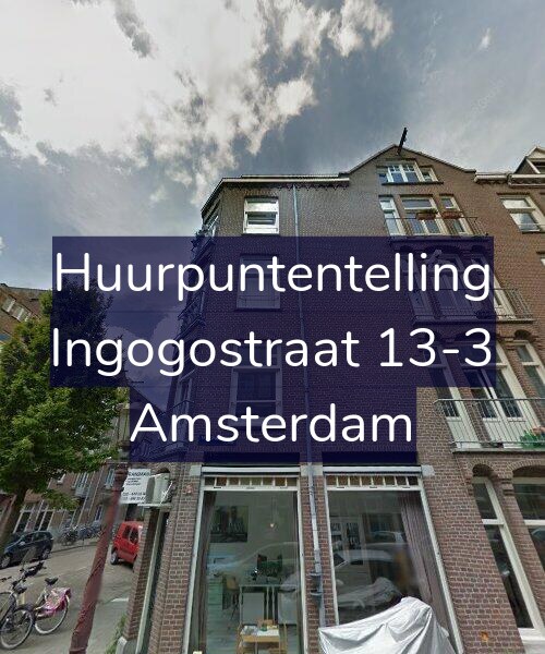 Foto gevel Huurpuntentelling voor Ingogostraat 13-3, Amsterdam