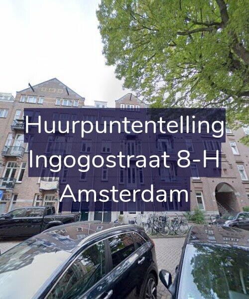 Foto gevel Huurpuntentelling voor Ingogostraat 8-H, Amsterdam