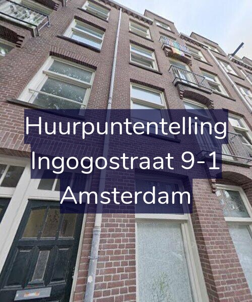 Foto gevel Huurpuntentelling voor Ingogostraat 9-1, Amsterdam