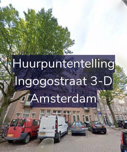 Foto gevel Huurpuntentelling voor Ingogostraat 3-D, Amsterdam