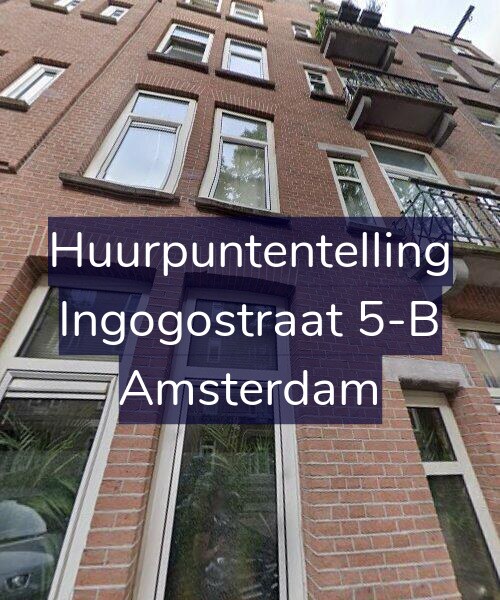 Foto gevel Huurpuntentelling voor Ingogostraat 5-B, Amsterdam