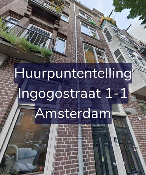 Foto gevel Huurpuntentelling voor Ingogostraat 1-1, Amsterdam