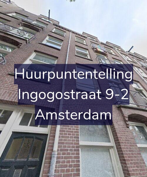 Foto gevel Huurpuntentelling voor Ingogostraat 9-2, Amsterdam
