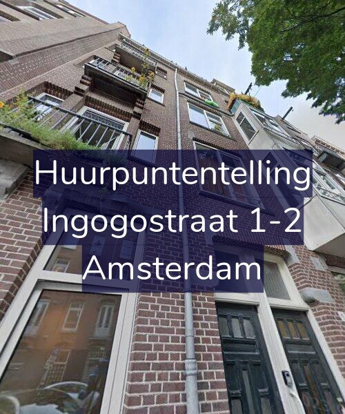 Foto gevel Huurpuntentelling voor Ingogostraat 1-2, Amsterdam