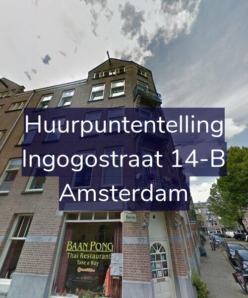 Foto gevel Huurpuntentelling voor Ingogostraat 14-B, Amsterdam