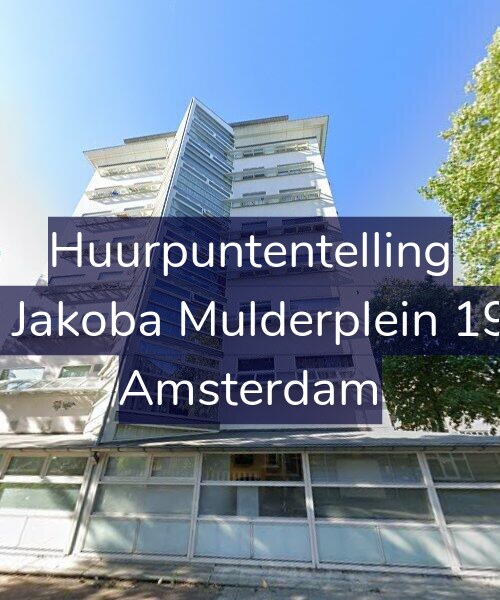 Foto gevel Huurpuntentelling voor Ir. Jakoba Mulderplein 198, Amsterdam
