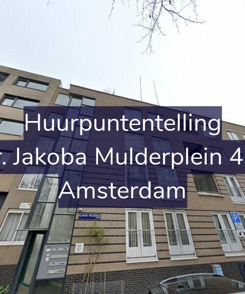 Foto gevel Huurpuntentelling voor Ir. Jakoba Mulderplein 43, Amsterdam