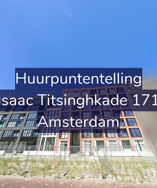 Foto gevel Huurpuntentelling voor Isaac Titsinghkade 171, Amsterdam