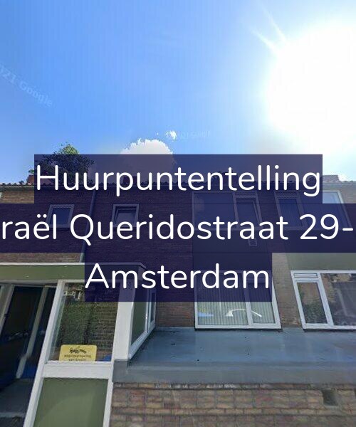 Foto gevel Huurpuntentelling voor Israël Queridostraat 29-H, Amsterdam
