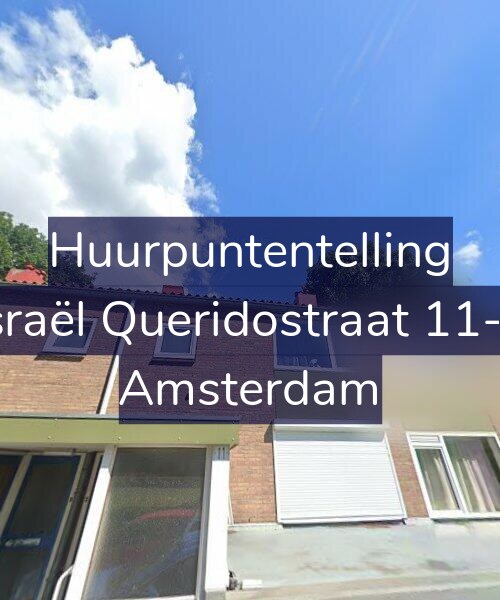 Foto gevel Huurpuntentelling voor Israël Queridostraat 11-1, Amsterdam