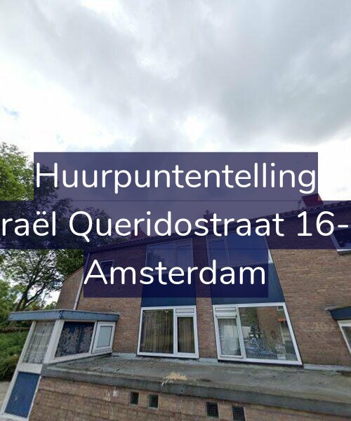 Foto gevel Huurpuntentelling voor Israël Queridostraat 16-H, Amsterdam