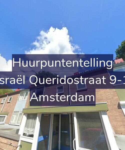 Foto gevel Huurpuntentelling voor Israël Queridostraat 9-1, Amsterdam