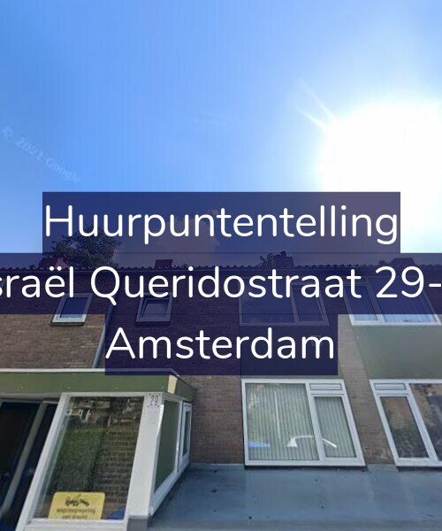Foto gevel Huurpuntentelling voor Israël Queridostraat 29-1, Amsterdam