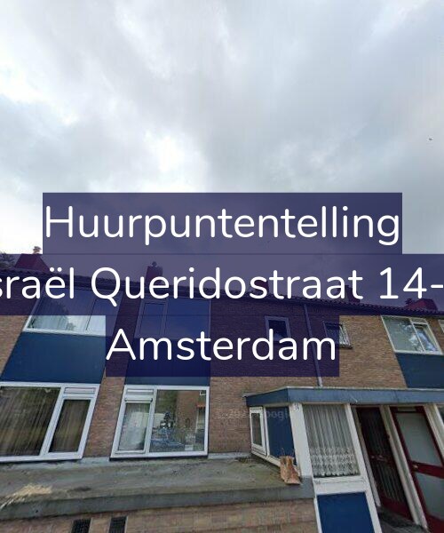 Foto gevel Huurpuntentelling voor Israël Queridostraat 14-1, Amsterdam