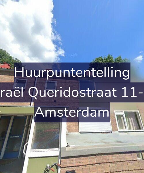 Foto gevel Huurpuntentelling voor Israël Queridostraat 11-H, Amsterdam