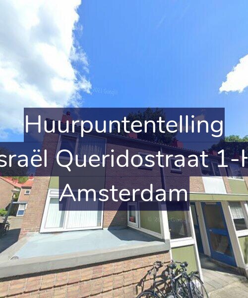 Foto gevel Huurpuntentelling voor Israël Queridostraat 1-H, Amsterdam