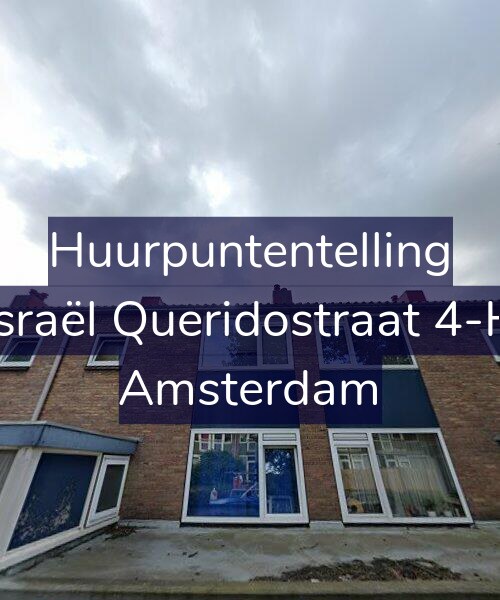 Foto gevel Huurpuntentelling voor Israël Queridostraat 4-H, Amsterdam