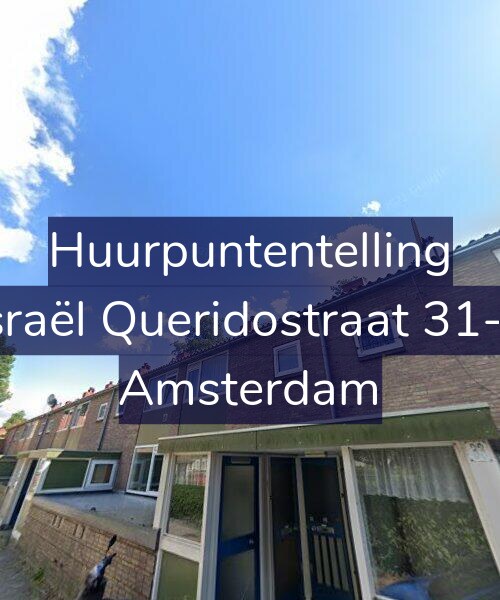Foto gevel Huurpuntentelling voor Israël Queridostraat 31-1, Amsterdam