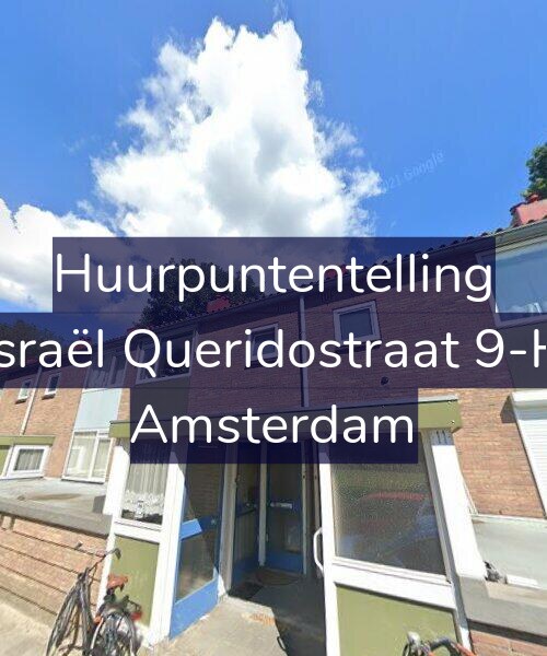 Foto gevel Huurpuntentelling voor Israël Queridostraat 9-H, Amsterdam