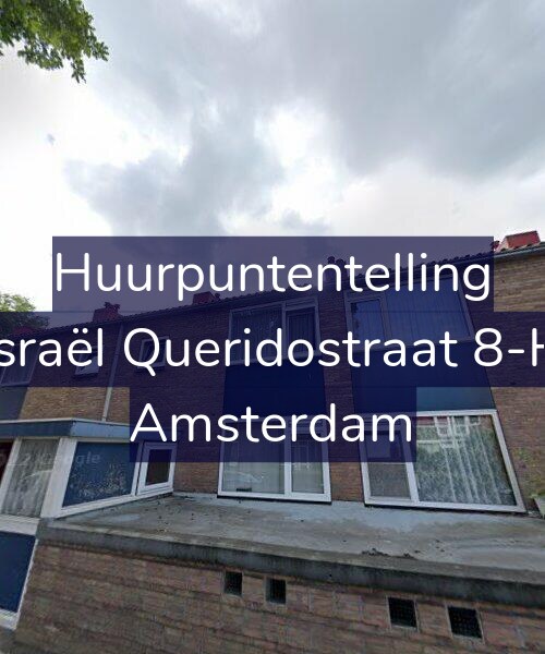 Foto gevel Huurpuntentelling voor Israël Queridostraat 8-H, Amsterdam