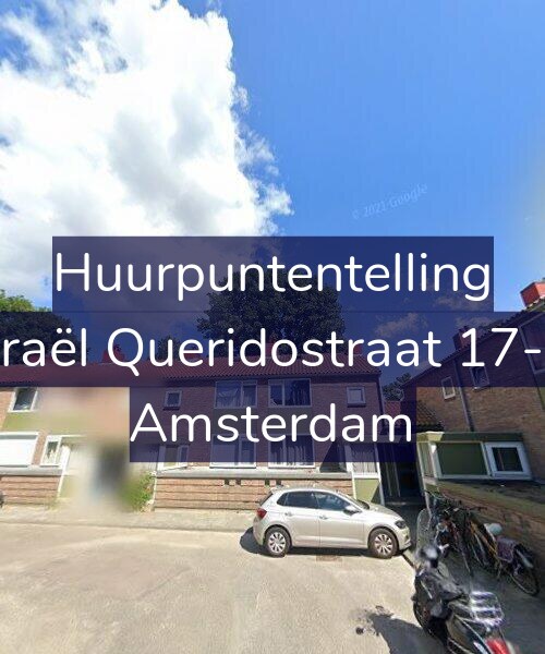 Foto gevel Huurpuntentelling voor Israël Queridostraat 17-H, Amsterdam