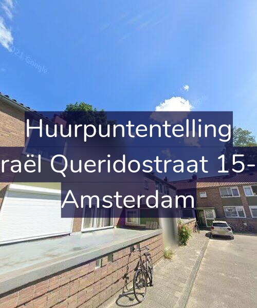Foto gevel Huurpuntentelling voor Israël Queridostraat 15-H, Amsterdam