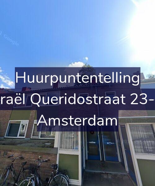 Foto gevel Huurpuntentelling voor Israël Queridostraat 23-H, Amsterdam