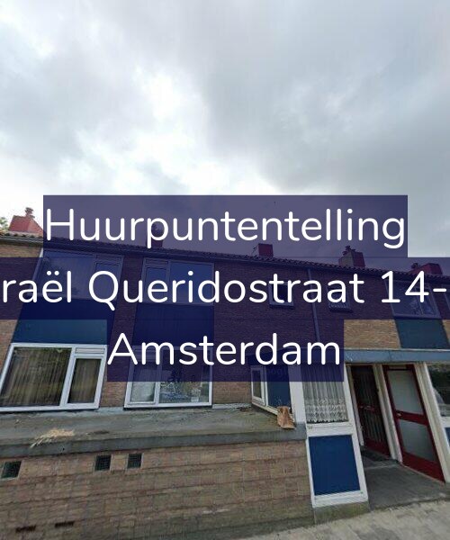 Foto gevel Huurpuntentelling voor Israël Queridostraat 14-H, Amsterdam