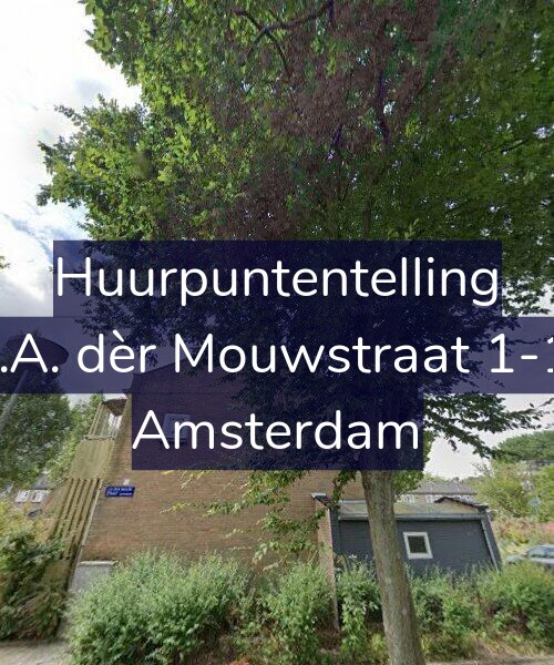 Foto gevel Huurpuntentelling voor J.A. dèr Mouwstraat 1-1, Amsterdam