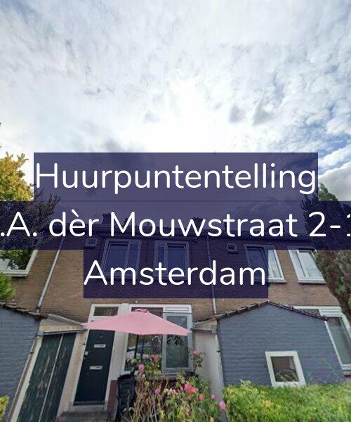 Foto gevel Huurpuntentelling voor J.A. dèr Mouwstraat 2-1, Amsterdam