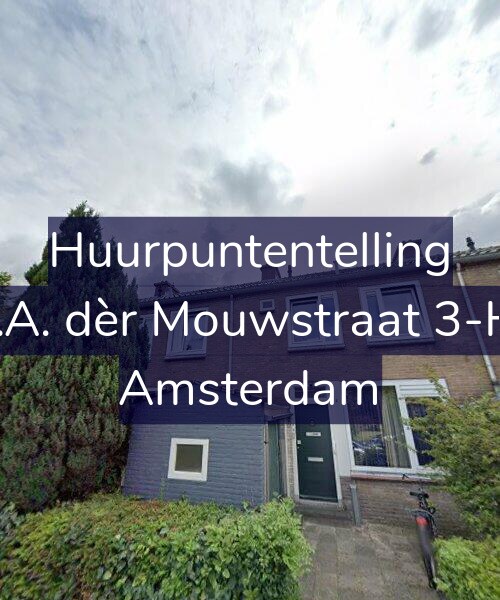 Foto gevel Huurpuntentelling voor J.A. dèr Mouwstraat 3-H, Amsterdam
