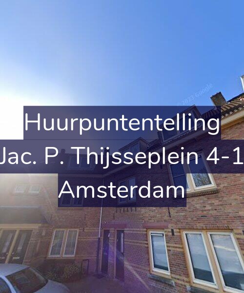 Foto gevel Huurpuntentelling voor Jac. P. Thijsseplein 4-1, Amsterdam