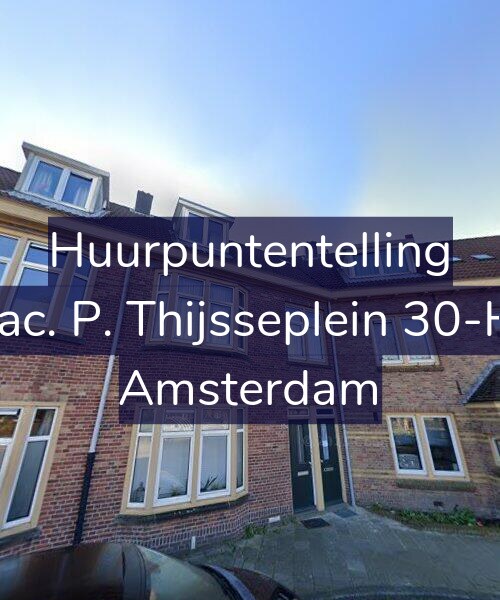Foto gevel Huurpuntentelling voor Jac. P. Thijsseplein 30-H, Amsterdam