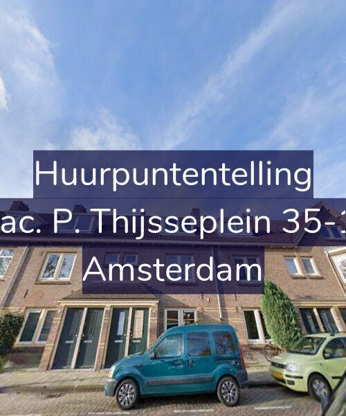 Foto gevel Huurpuntentelling voor Jac. P. Thijsseplein 35-1, Amsterdam