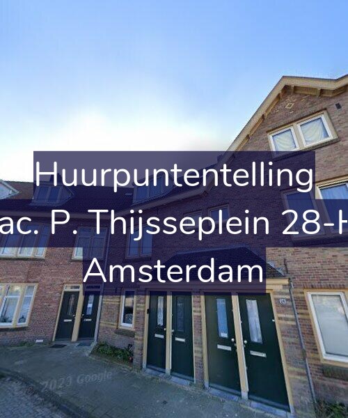 Foto gevel Huurpuntentelling voor Jac. P. Thijsseplein 28-H, Amsterdam