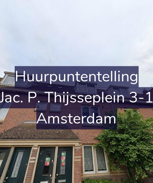Foto gevel Huurpuntentelling voor Jac. P. Thijsseplein 3-1, Amsterdam
