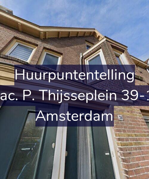 Foto gevel Huurpuntentelling voor Jac. P. Thijsseplein 39-1, Amsterdam
