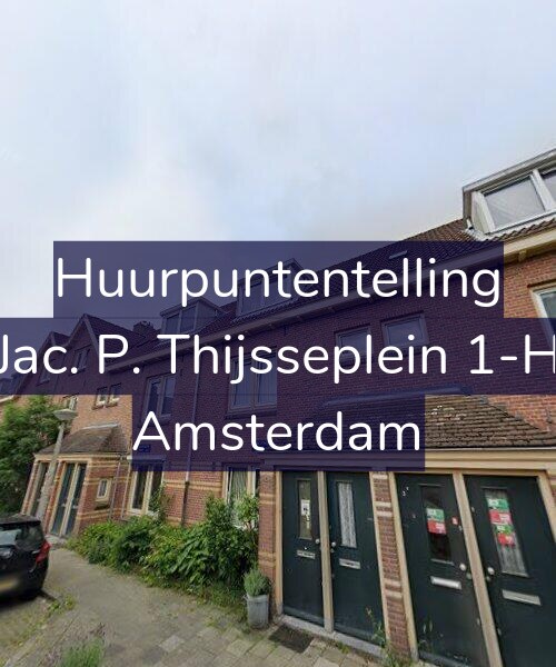 Foto gevel Huurpuntentelling voor Jac. P. Thijsseplein 1-H, Amsterdam