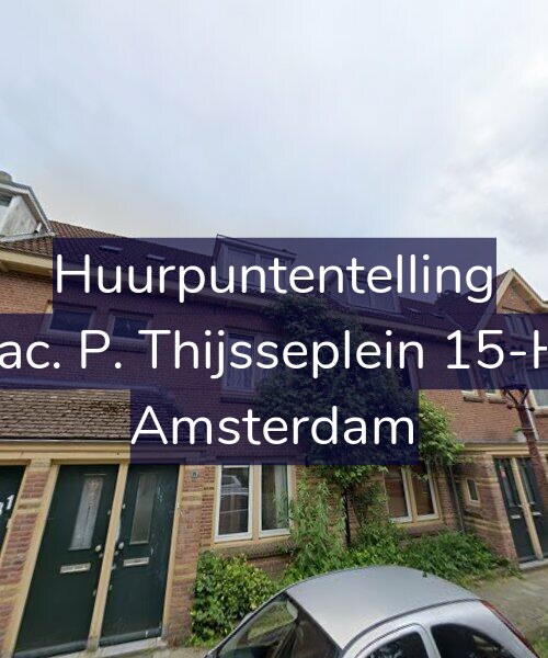Foto gevel Huurpuntentelling voor Jac. P. Thijsseplein 15-H, Amsterdam